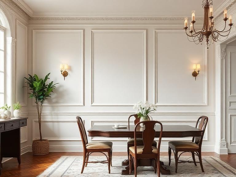 Panelled Wall Package — Primed MDF, supplied and installed by Upstairs Construction & Design